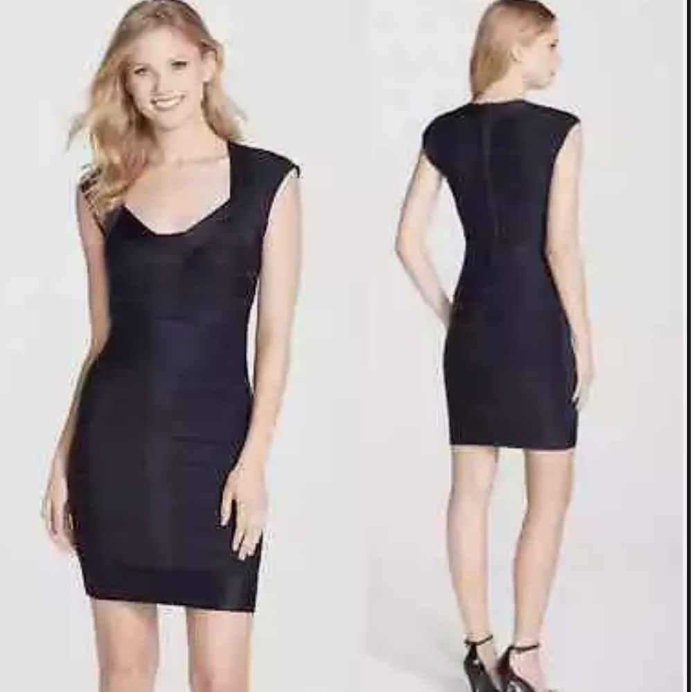 Black FCUK Spotlight Bandage Dress